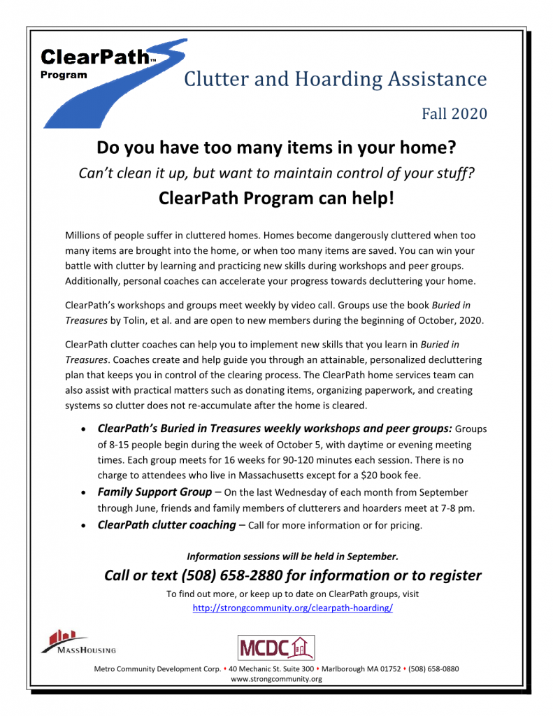 ClearPath Fall Workshops and Services